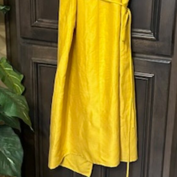 Reformation Mustard Midi Dress - Picture 5 of 9